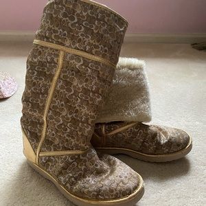 Coach winter boot
